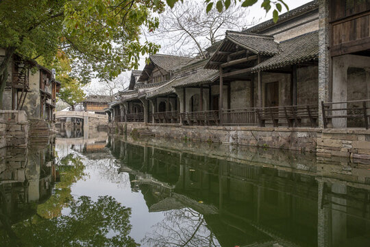 濮院古镇最新风光图片，历史与现代交融之美展现古镇新貌