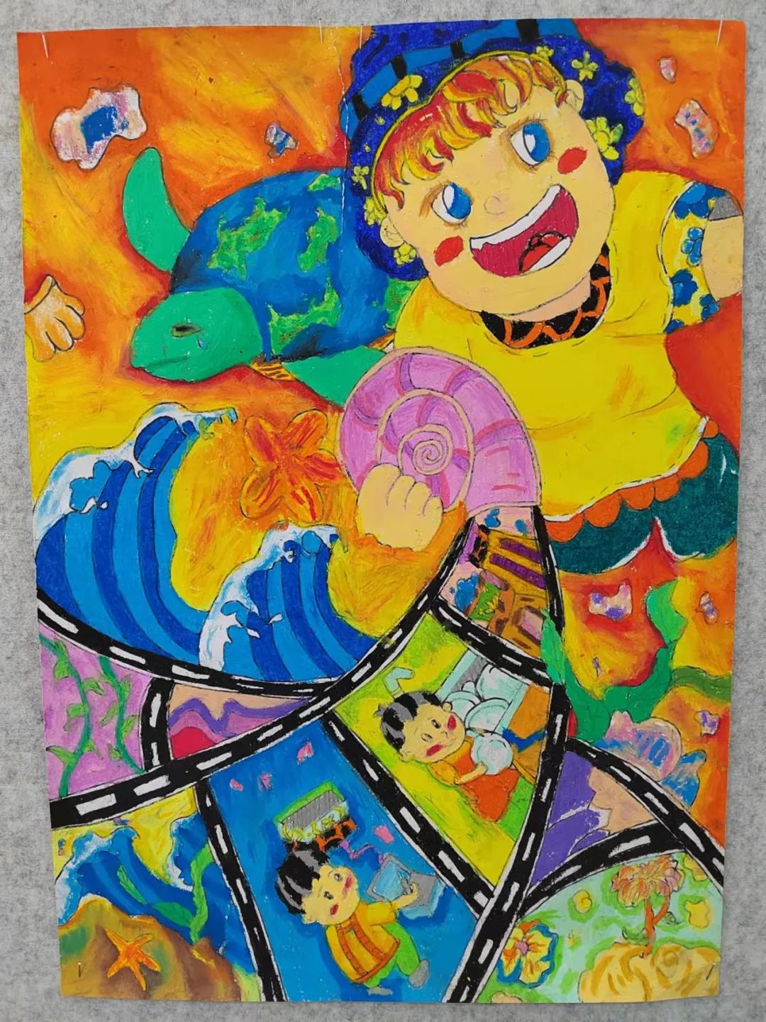 一笔一画绘自信与成就——书画比赛主题展启幕